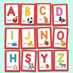 Montessori Phonics Flash Cards Toddlers Alphabet Words by Zstore