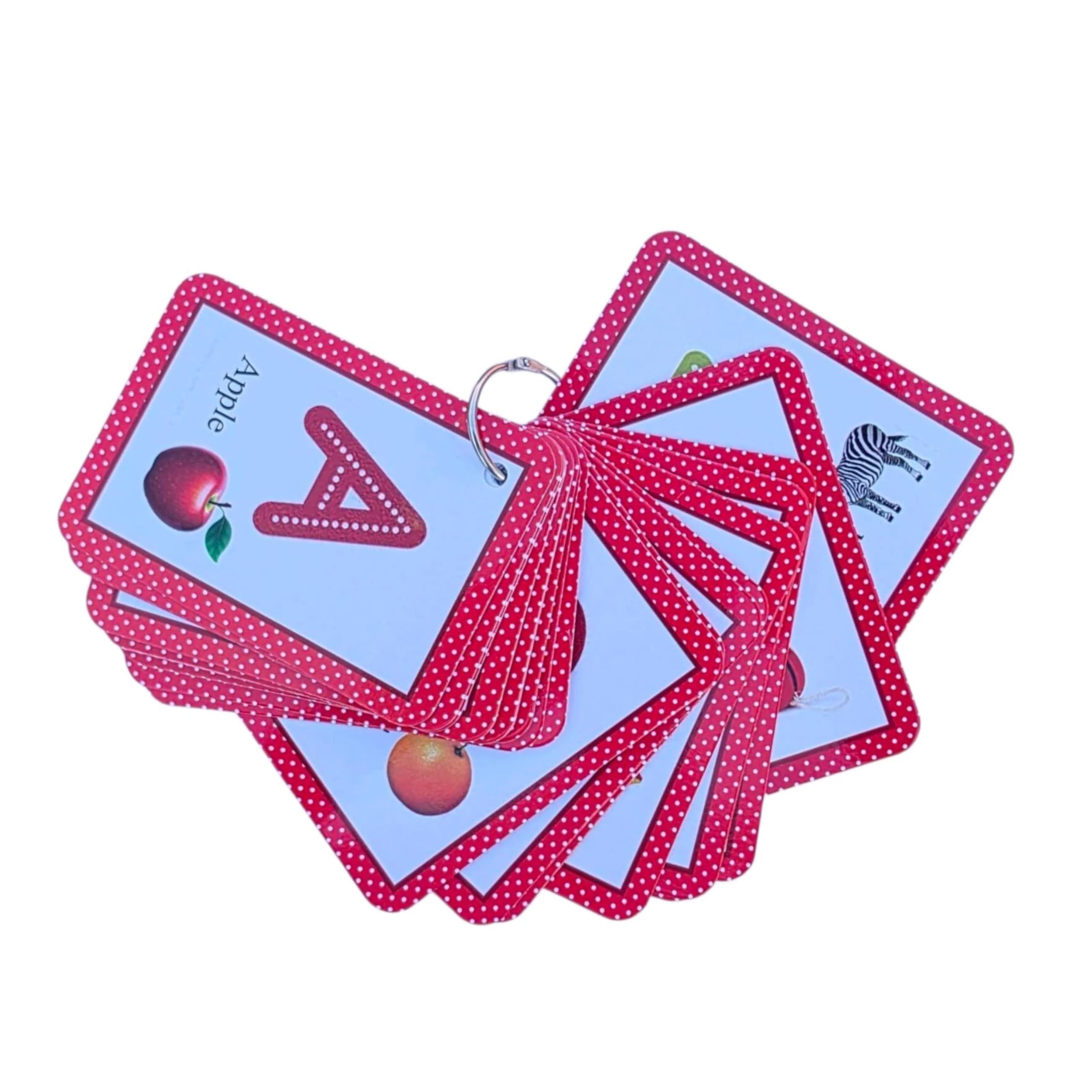 Zstore Colors and Shapes Flashcards, 9.5 x 6.8 cm, Educational Cards for Toddlers with Binding Ring, Multi-colour by Zstore