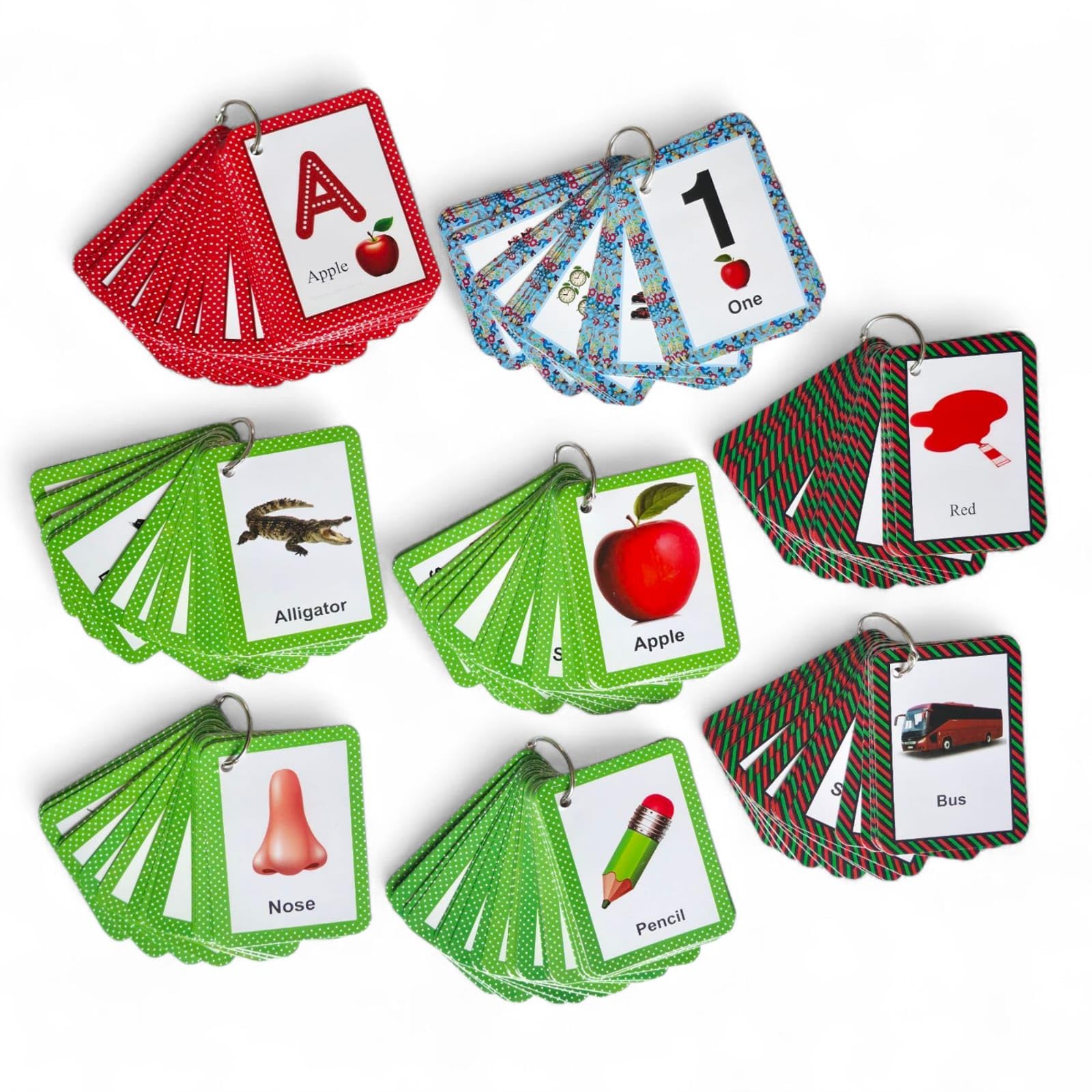 Montessori Phonics Flash Cards Toddlers Alphabet Words by Zstore