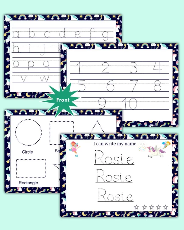 worksheets for kindergarten